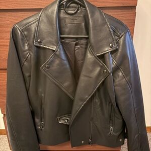 Blank NYC Black Textured Leather Bag